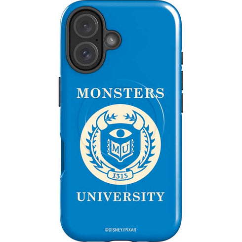 Disney Monsters University School’s Emblem iPhone 16 Magsafe Impact Case