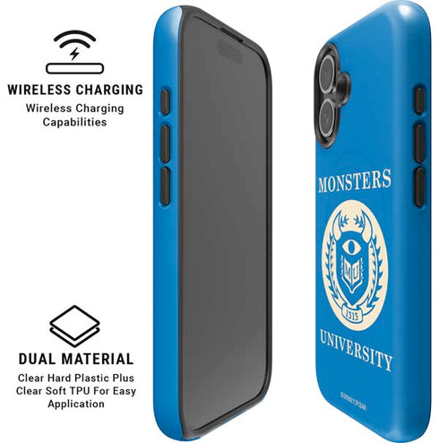Disney Monsters University School’s Emblem iPhone 16 Plus Magsafe Impact Case