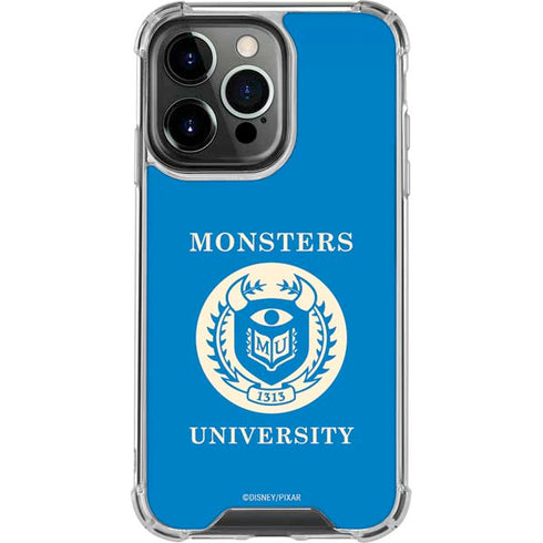 Disney Monsters University School’s Emblem iPhone 16 Pro Clear Case