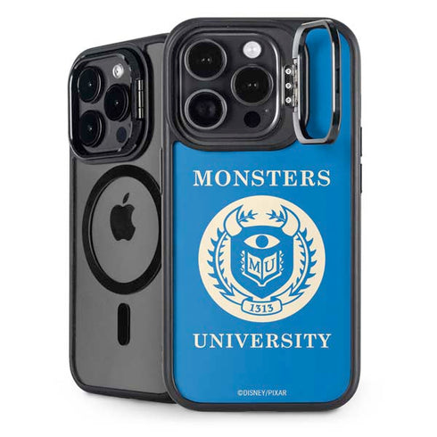 Disney Monsters University School’s Emblem iPhone 16 Pro Max Kickstand Case