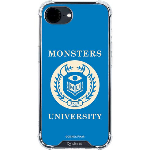 Disney Monsters University School’s Emblem iPhone 16e Clear Case
