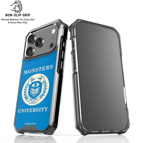 Disney Monsters University School’s Emblem iPhone 18 Pro Clear Case