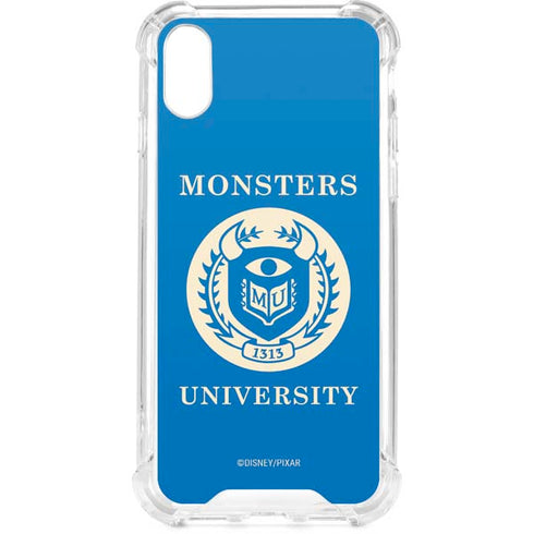 Disney Monsters University School’s Emblem iPhone XS Clear Case