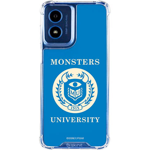 Disney Monsters University School’s Emblem Moto G 5G (2024) Clear Case