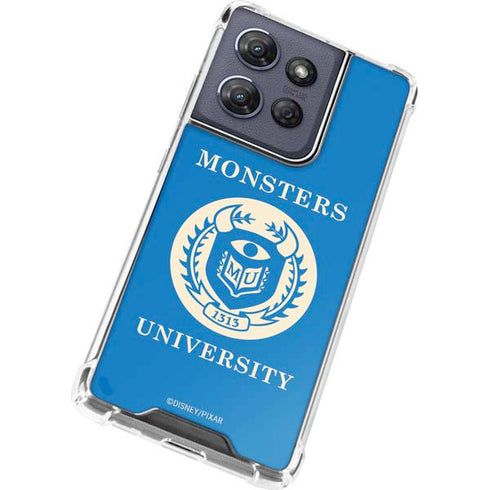 Disney Monsters University School’s Emblem Moto G Power 5G (2025) Clear Case