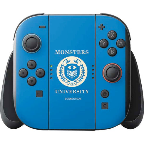 Disney Monsters University School’s Emblem Nintendo Switch 2 (2025) with Joy-Con Skin