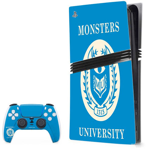 Disney Monsters University School’s Emblem PlayStation PS5 Skins
