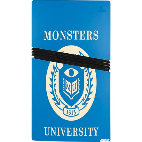 Disney Monsters University School’s Emblem PS5 Pro Console Skin
