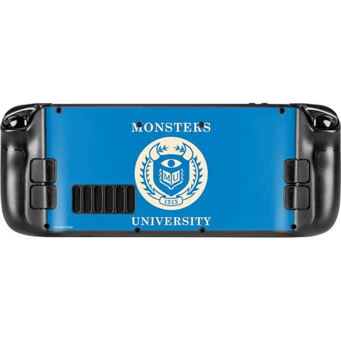 Disney Monsters University School’s Emblem Steam Deck Handheld Gaming Computer Skin
