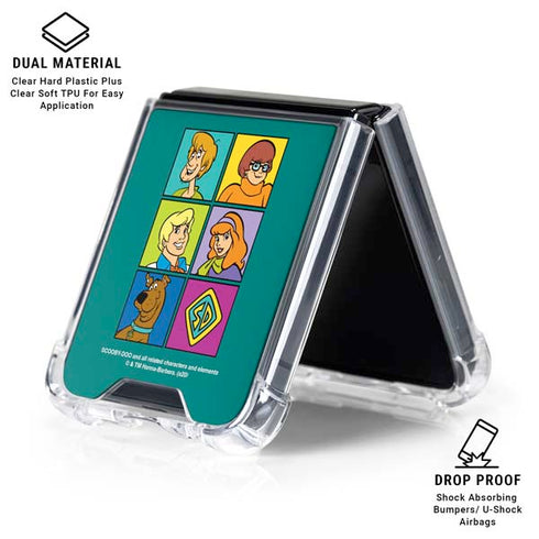 Scooby Doo Scooby-Doo Crew Galaxy Z Flip6 Clear Case