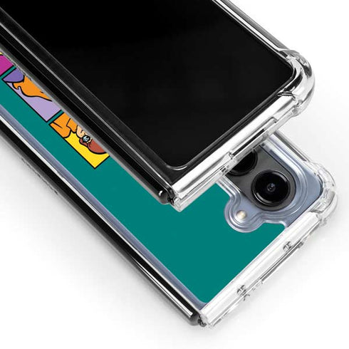 Scooby Doo Scooby-Doo Crew Galaxy Z Fold5 5G Clear Case