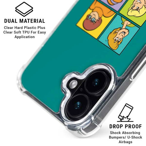 Scooby Doo Scooby-Doo Crew iPhone 16 Clear Case
