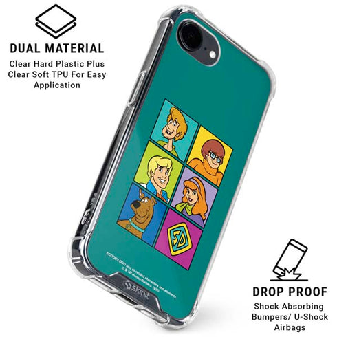Scooby Doo Scooby-Doo Crew iPhone 16e Clear Case