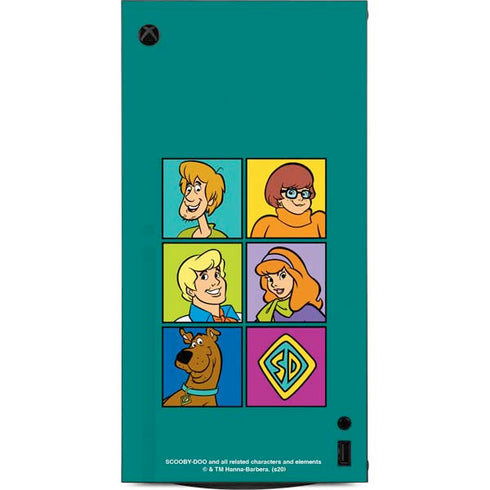 Scooby Doo Scooby-Doo Crew XBox Series X Digital Edition Console Skin