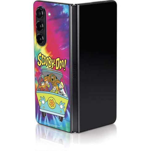 Scooby Doo Scooby-Doo Tie Dye Galaxy Z Fold5 5G Skin