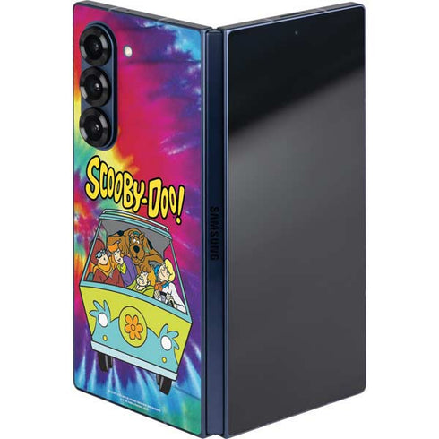 Scooby Doo Scooby-Doo Tie Dye Galaxy Z Fold6 Skin