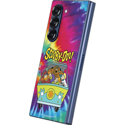 Scooby Doo Scooby-Doo Tie Dye Galaxy Z Fold6 Skin