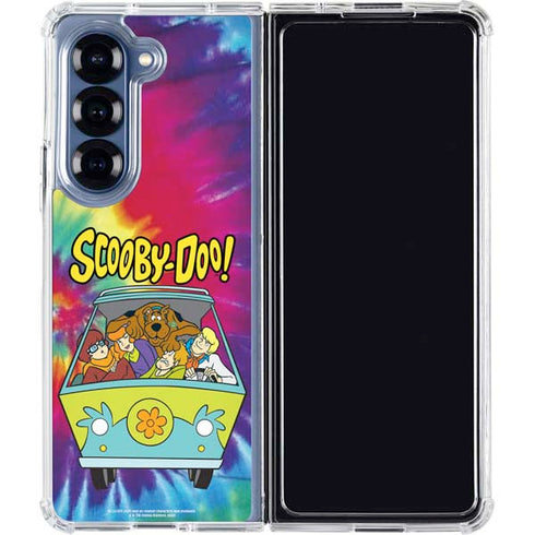 Scooby Doo Scooby-Doo Tie Dye Galaxy Z Fold7 Clear Case