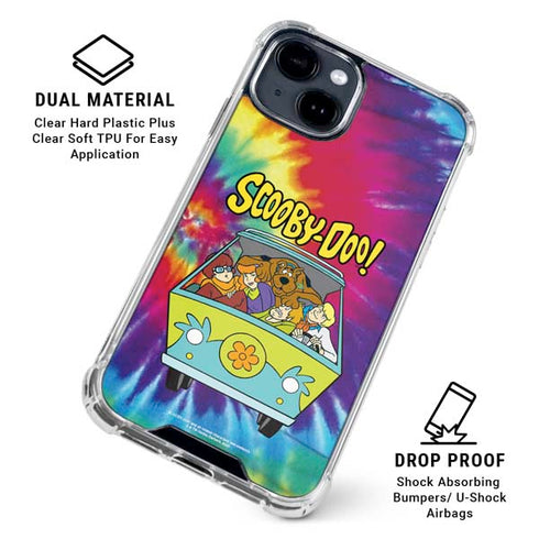 Scooby Doo Scooby-Doo Tie Dye iPhone 15 Clear Case