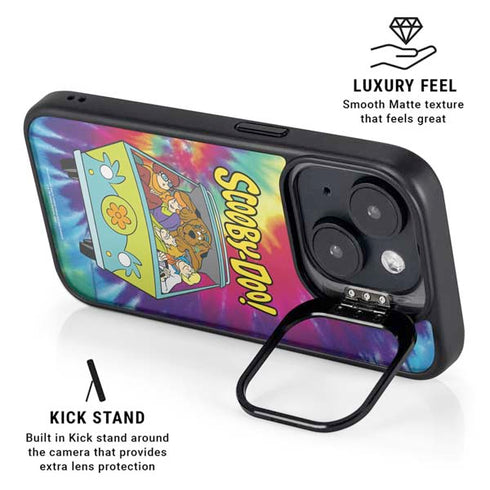 Scooby Doo Scooby-Doo Tie Dye iPhone 15 Kickstand Case