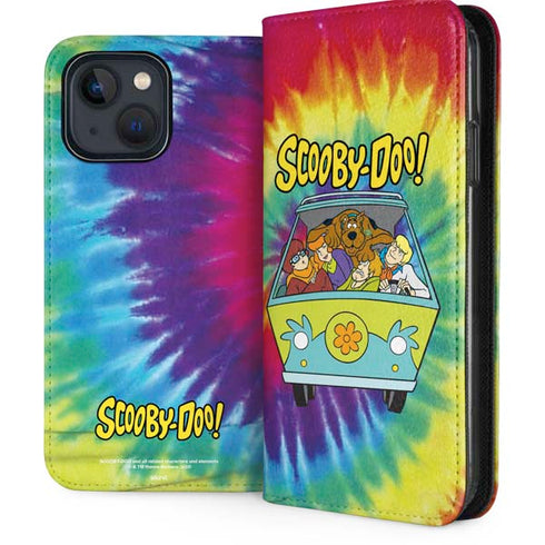 Scooby Doo Scooby-Doo Tie Dye iPhone 15 Plus Folio Case
