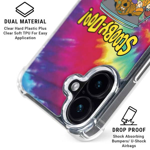 Scooby Doo Scooby-Doo Tie Dye iPhone 16 Plus Clear Case