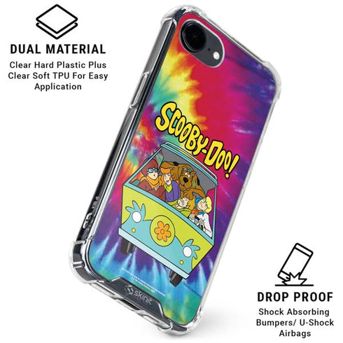 Scooby Doo Scooby-Doo Tie Dye iPhone 16e Clear Case