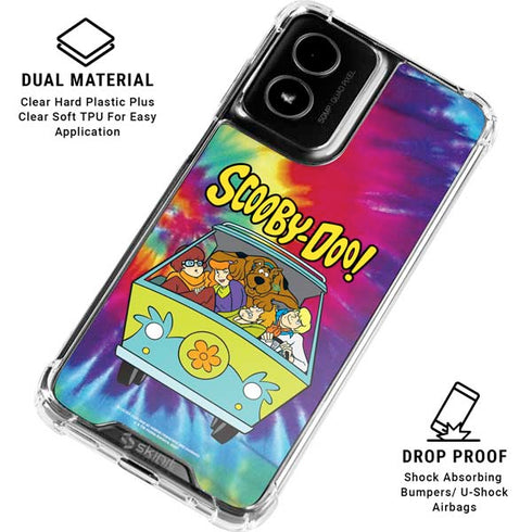 Scooby Doo Scooby-Doo Tie Dye Moto G Power 5G (2024) Clear Case