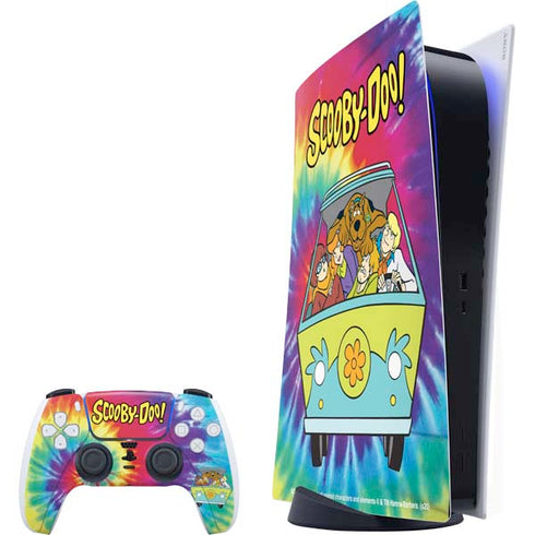 Scooby Doo Scooby-Doo Tie Dye PlayStation PS5 Skins