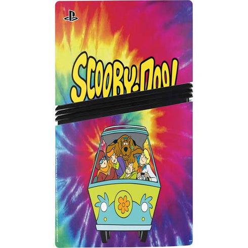 Scooby Doo Scooby-Doo Tie Dye PS5 Pro Console Skin
