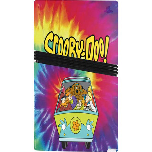 Scooby Doo Scooby-Doo Tie Dye PS5 Pro Console Skin