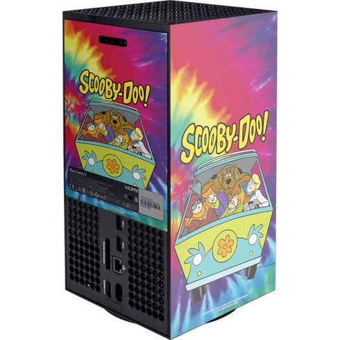 Scooby Doo Scooby-Doo Tie Dye XBox Series X Digital Edition Console Skin