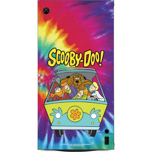 Scooby Doo Scooby-Doo Tie Dye XBox Series X Digital Edition Console Skin