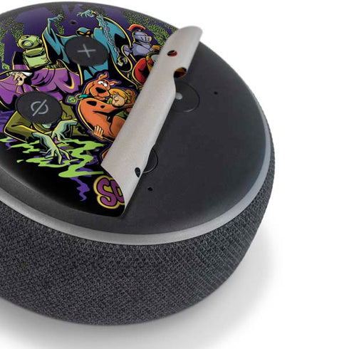 Scooby Doo vs Monsters Amazon Echo Dot Skin