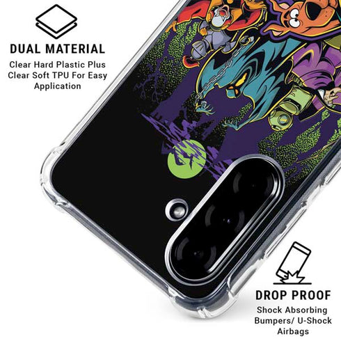 Scooby Doo vs Monsters Galaxy A36 5G Clear Case
