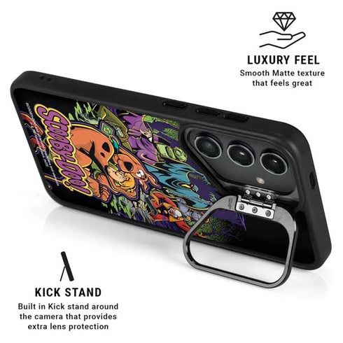 Scooby Doo vs Monsters Galaxy S25 Ultra Kickstand Case