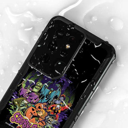 Scooby Doo vs Monsters Galaxy S24 Ultra Waterproof Case