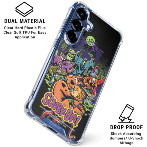 Scooby Doo vs Monsters Galaxy S25 Clear Case