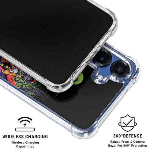 Scooby Doo vs Monsters Galaxy S25 FE Clear Case