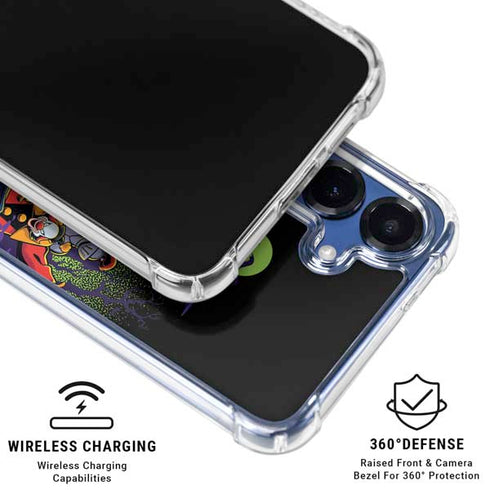 Scooby Doo vs Monsters Galaxy S25 Plus Clear Case