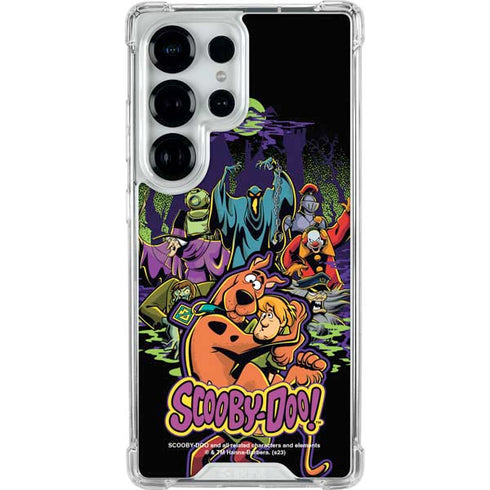Scooby Doo vs Monsters Galaxy S26 Ultra Clear Case