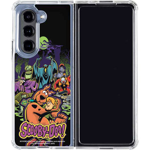 Scooby Doo vs Monsters Galaxy Z Fold5 5G Clear Case