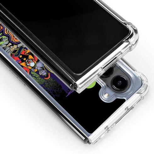 Scooby Doo vs Monsters Galaxy Z Fold5 5G Clear Case