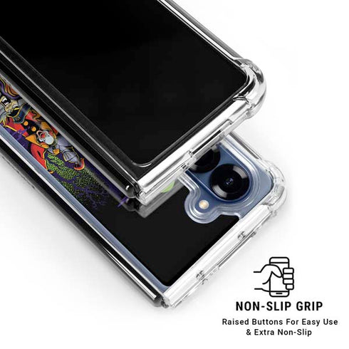 Scooby Doo vs Monsters Galaxy Z Fold6 Clear Case