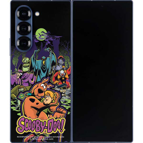 Scooby Doo vs Monsters Galaxy Z Fold6 Skin