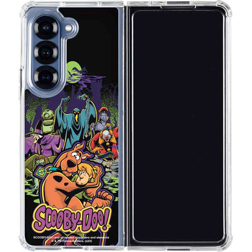 Scooby Doo vs Monsters Galaxy Z Fold7 Clear Case