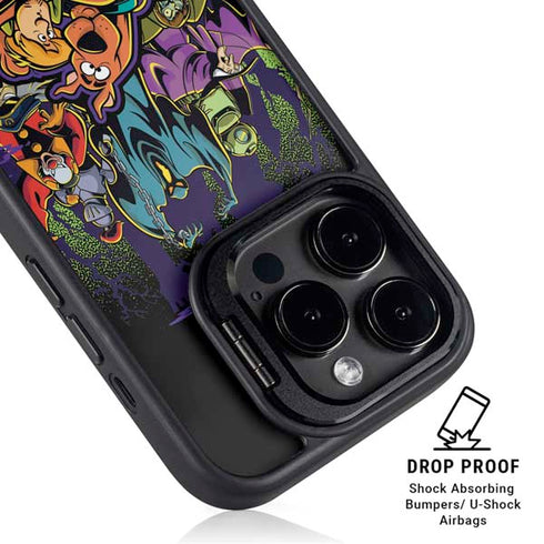 Scooby Doo vs Monsters iPhone 14 Pro Max Kickstand Case