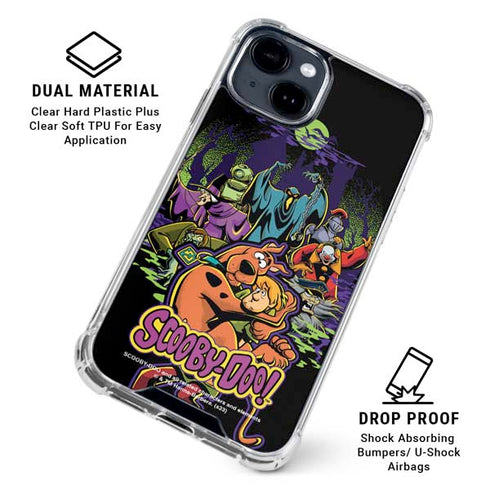 Scooby Doo vs Monsters iPhone 15 Clear Case