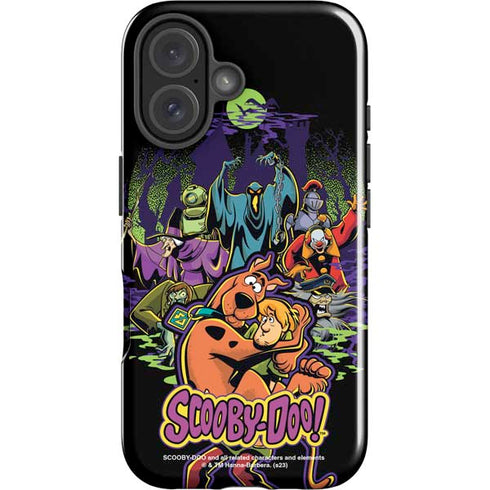 Scooby Doo vs Monsters iPhone 16 Impact Case