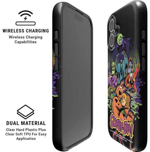 Scooby Doo vs Monsters iPhone 16 Magsafe Impact Case